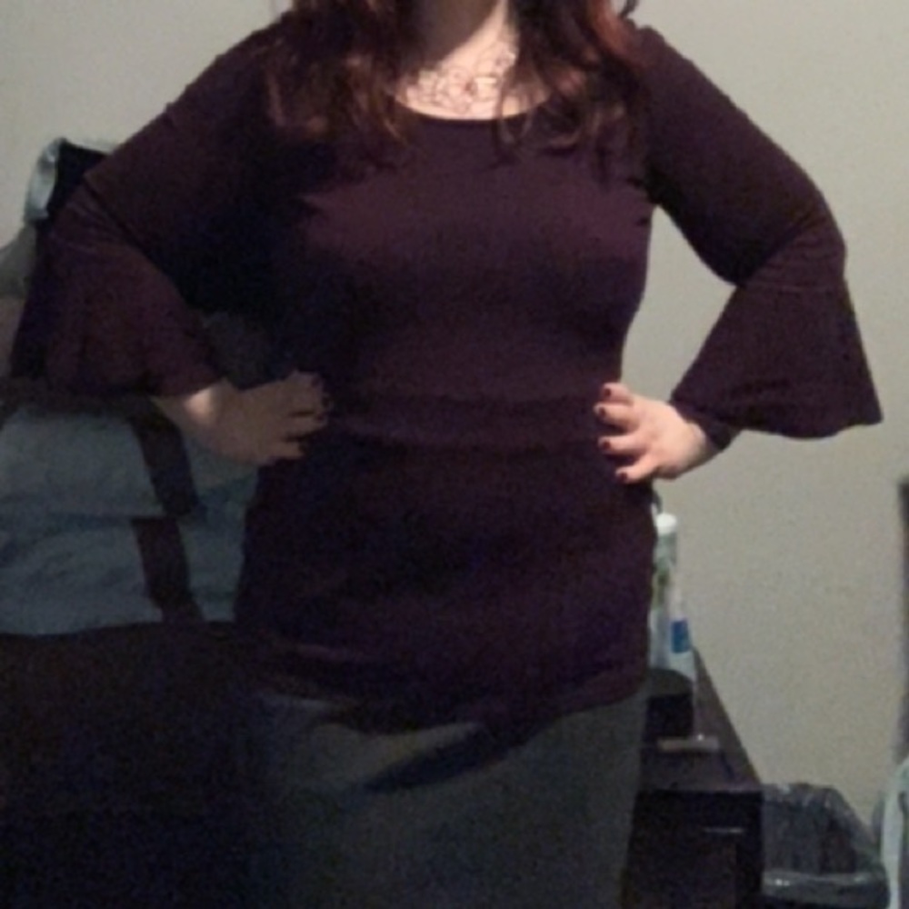 Bell Sleeve Sweater